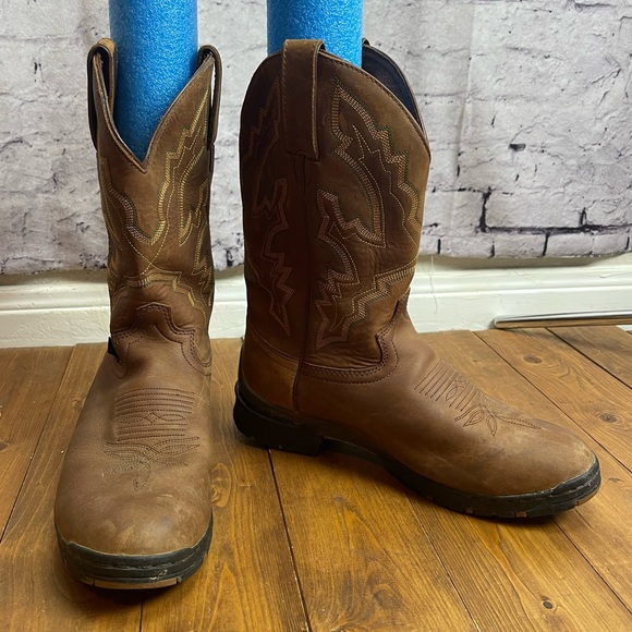 Justin Boots Shoes Justin Boots L93 Womens Work Boots Size 9b Brown